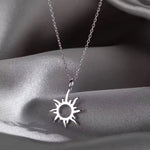 Load image into Gallery viewer, Vintage Crescent Moonstone Necklace for Women – Crystal Moon Pendant