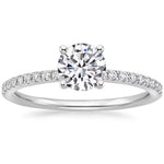 Load image into Gallery viewer, S925 Silver Plated Oval Pink Zircon Engagement Ring for Women