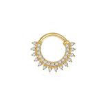 Load image into Gallery viewer, Aide 925 Sterling Silver Geometric Zircon Stud Earrings – Elegant Multi Piercing Jewelry