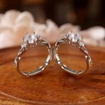 Load image into Gallery viewer, Vintage Hollow Zircon Adjustable Ring for Women – Stainless Steel Party Jewelry