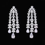 Load image into Gallery viewer, 4-Piece AAA Zirconia Bridal Jewelry Set – Wedding Crystal Collection