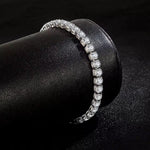 Load image into Gallery viewer, S925 Silver Platinum-Plated Moissanite Bracelet for Women